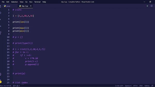 Complete Python Tutorial in Telugu 2023 | jp nan complete python tutorial