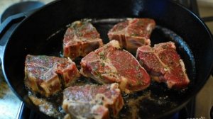 Баранина с бальзамическим уксусом