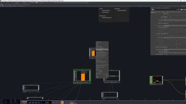 User interface with widgets in Touchdesigner смотреть онлайн