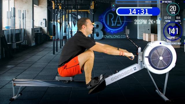 30 Days of 30 Minute Rows - Day 13 - Indoor Rowing Machine Workout смотреть онлайн