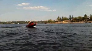 Gladiator e380 , mercury 9,9m . Гладиатор е380 + мотор Меркури 9,9м 2 такта