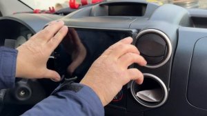 Removal radio Peugeot Partner 2008-2019 CarPlay
