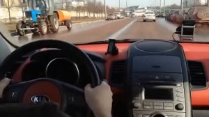 Урок руления при прохождении поворотов