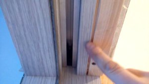 Дверь в пенал.  Часть 2. Секреты облагораживания проёма.