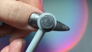 Новогодний дизайн ногтей гель-лаком Кошачий глаз ? | Елочка на ногтях ?