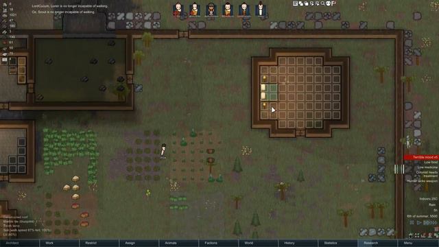 WHY RANDY WHY? - RIMWORLD ALPHA 14 Let's Play - Ep.7 - Rimworld A14 Gameplay смотреть онлайн