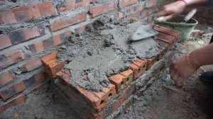 Full Video: 80 Days Building Brick Kitchen Connected Wooden House - BUILD LOG CABIN, My Bushcraft