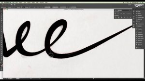 Lettering Tutorial | Photoshop & Illustrator | Alive logo