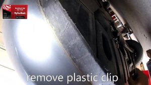 Kia Picanto 2017–present front bumper removal