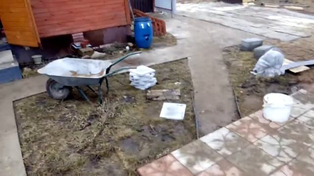 Дачное. Плитка и обвязочный венец. смотреть онлайн