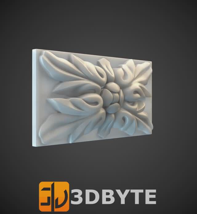 #3dmodel - Square #decor 29 || Квадратный декор 29 #3dbyte #3dprint