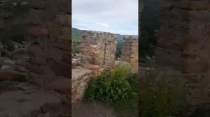 Усиша.  Лакский район с. КУМУХ. Вид с башни.