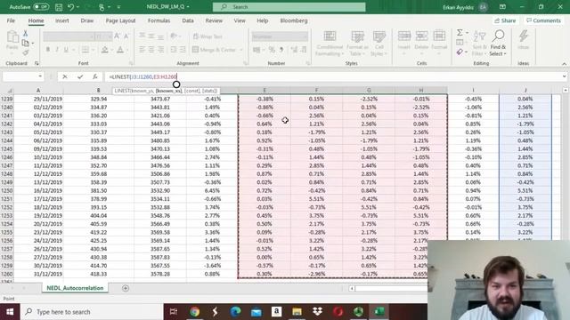Autocorrelation tests (Part 2): Breusch-Godfrey LM test (Excel) смотреть онлайн