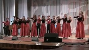Ансамбль скрипачей.  Литвинов, "Вечное движение"
