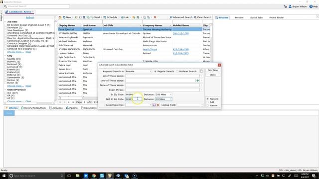Searching By ZipCode & Not In ZipCode смотреть онлайн
