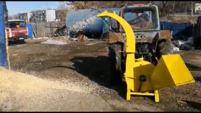 Измельчитель древесины 9-23 куб.м в час. смотреть онлайн