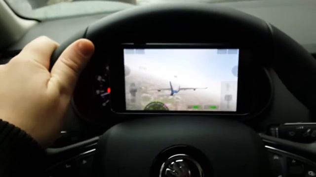 Авиасимулятор в автомобиле смотреть онлайн