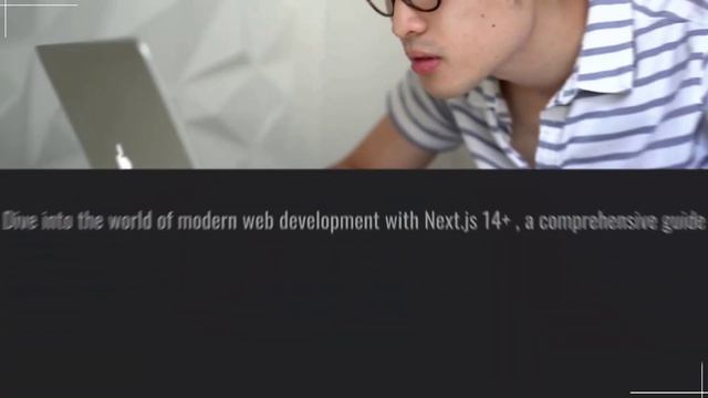 NEXT JS 14+ ULTIMATE CRASH COURSE