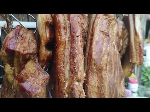 Сало горячего копчения. Коптильня для дома.