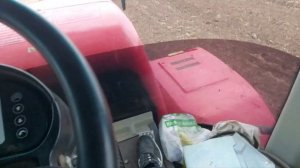 Работаю впервые на к 744. Пахота 23.