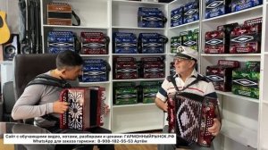 Так гармони проходят тест-драйв! Салон Гармонный Рынок. Гармонь Куликово поле, Шуйская 51 до мажор