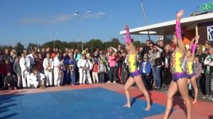 Спортивная акробатика (женская тройка): Н. Колмогорова, А. Козолуп, Е. Шевчук. Сумы-2015