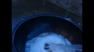 Обработка нового казана