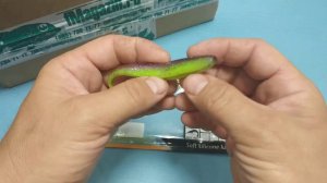 Видеообзор съедобного виброхвоста German Gambit 120 по заказу Fmagazin