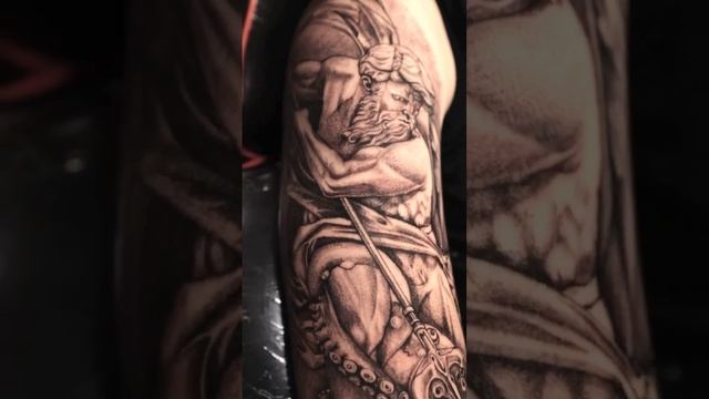 Poseidon Tattoo #shortvideo #tattoo #shorts