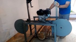 Пилорама на даче.