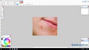 Как удалить прыщи, царапины и ненужные предметы в Paint.net