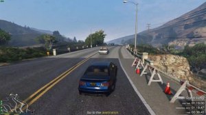 GTA 5: Time Trial #16 (Route 66) Under Par Time with Schafter V12