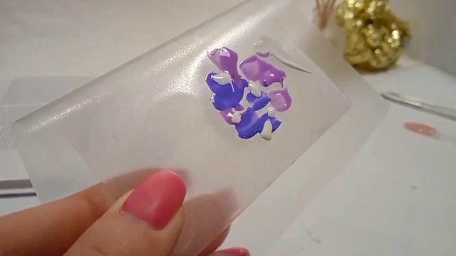 маникюр С ПОМОЩЬЮ ПАКЕТА ? ?! фактура на ногтях ✨
