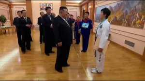 Kim Jong Un enjoyed Schoolchildrens' New Year's Performance 2024