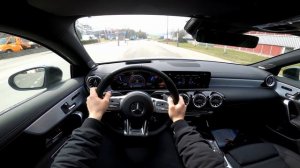 New Mercedes AMG A45 S 2021 Test Drive Review POV