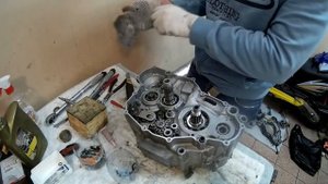 Yamaha YZ450F , ремонт движка!