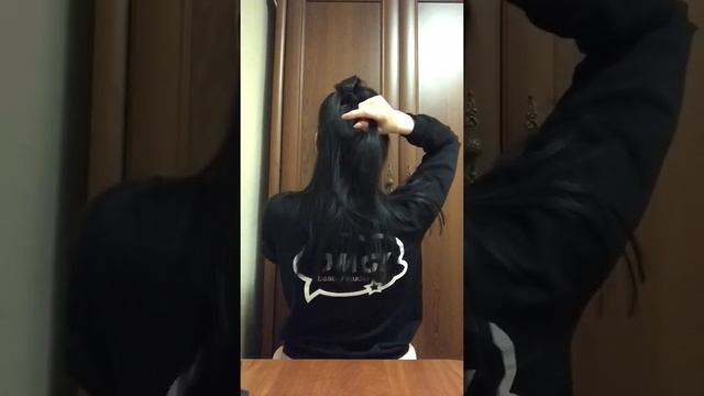 Обучение прическам. Французская косичка. Косичка их хвостиков. смотреть онлайн