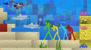 [ПЕРЕЗАЛИВ] Dolphin Kingdom - Animation vs. Minecraft Shorts Ep. 13.