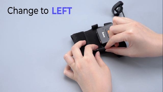 Eyoyo 1D Glove Barcode Scanner & Retractable Lanyard EY-027L
