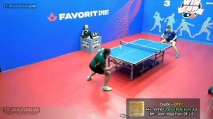 короткие ШИПЫ СПРАВА: агрессивная АТАКА и БЛОК: Вавренюк Сергей ШИПОВИК атакующий КОРОТКИМИ ШИПАМИ