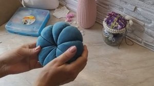 DIY. ФИКС ПРАЙС - ПЕРЕДЕЛКА. ОСЕННИЙ ДЕКОР: ТЫКВА - ИГОЛЬНИЦА.МАСТЕР КЛАСС. ПРОСТО, КРАСИВО И УДОБН