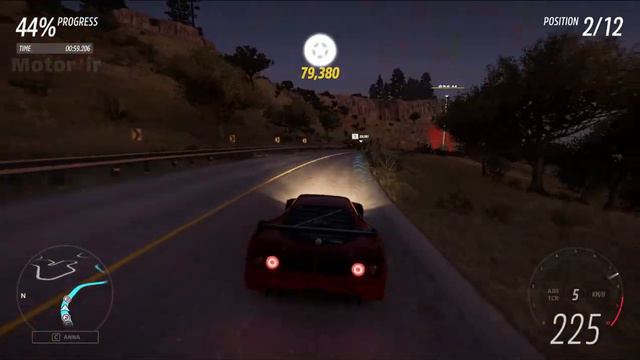 Ferrari F40 c Best race in Forza Horizon 5 смотреть онлайн