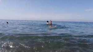 Сочи. Пляж отеля Морская даль.
