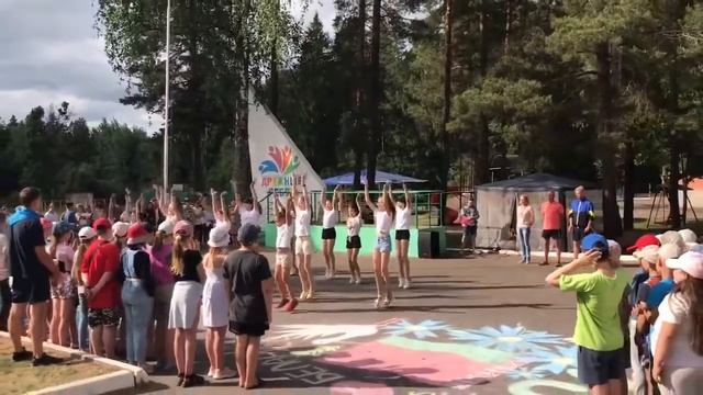 День Независимости в оздоровительном лагере «Дружные ребята» смотреть онлайн