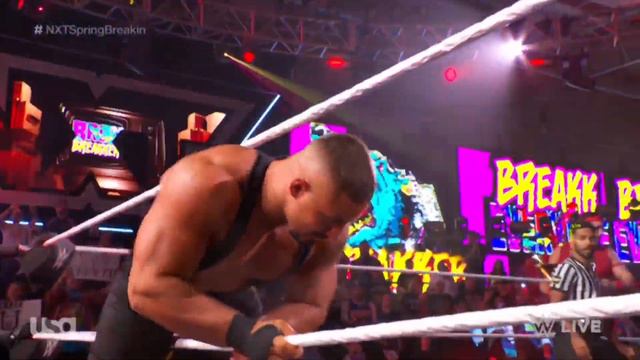 Bron Breakker Heel Entrance: WWE NXT Spring Breakin' 2023