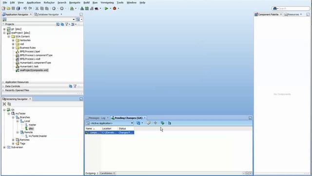 Jdeveloper & Git Repository Part 3