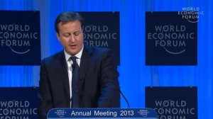 Davos 2013 - Special Address by David Cameron