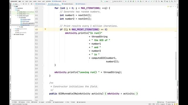 Overview of the Java Thread Case Study App смотреть онлайн