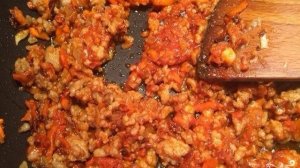 Гречка по-купечески с фаршем