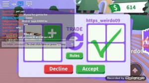 Doing Trust Trade \\? Roblox Adopt Me ?\\